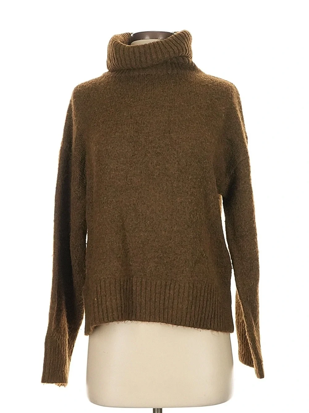 12th Tribe Cedar Oversized Sweater Turtleneck - Size XS